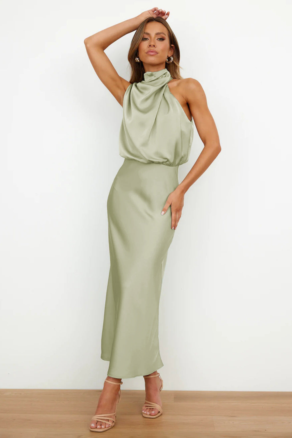Violet™ | Robe drapée Sahara