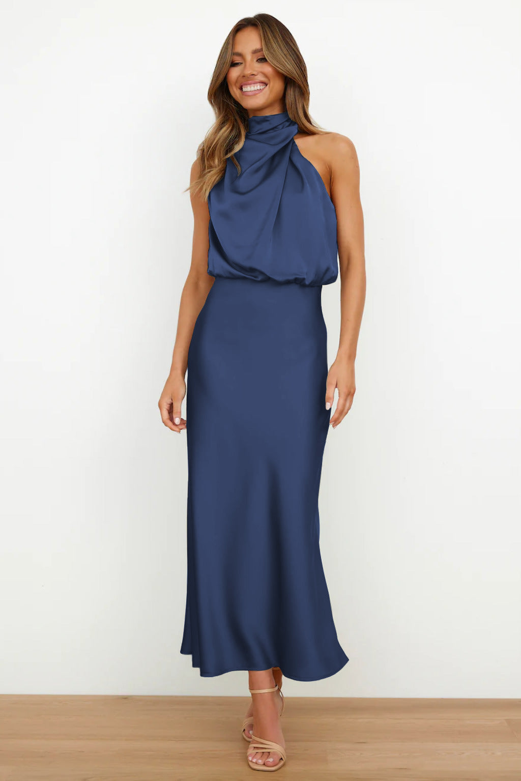 Violet™ | Robe drapée Sahara