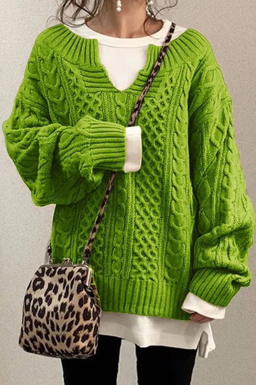Marine™ | Pull avec col en V