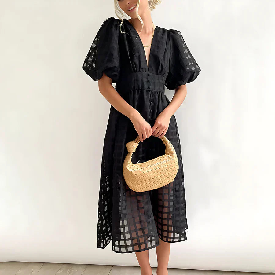 Sophia™ | Robe midi romantique