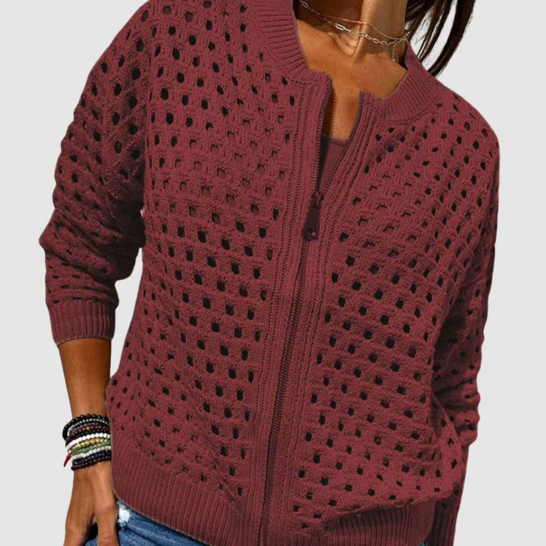 Céleste™ | Cardigan Tricot Haut de Gamme