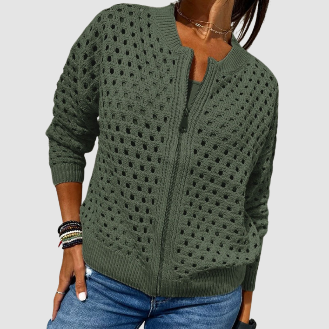 Céleste™ | Cardigan Tricot Haut de Gamme