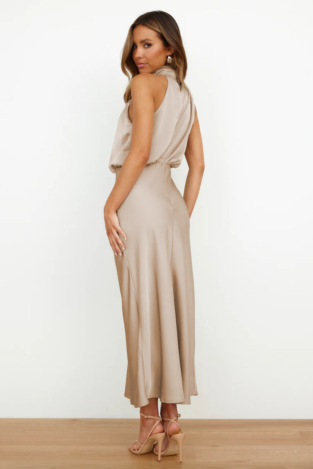 Violet™ | Robe drapée Sahara