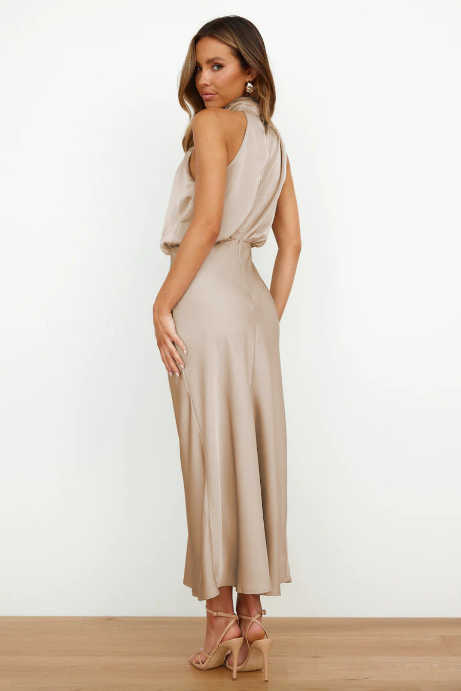Violet™ | Robe drapée Sahara