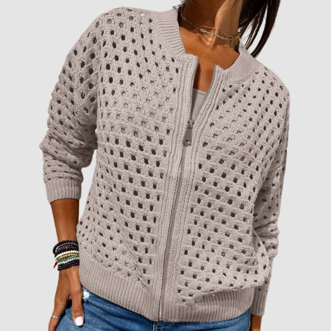 Céleste™ | Cardigan Tricot Haut de Gamme