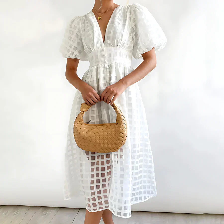 Sophia™ | Robe midi romantique