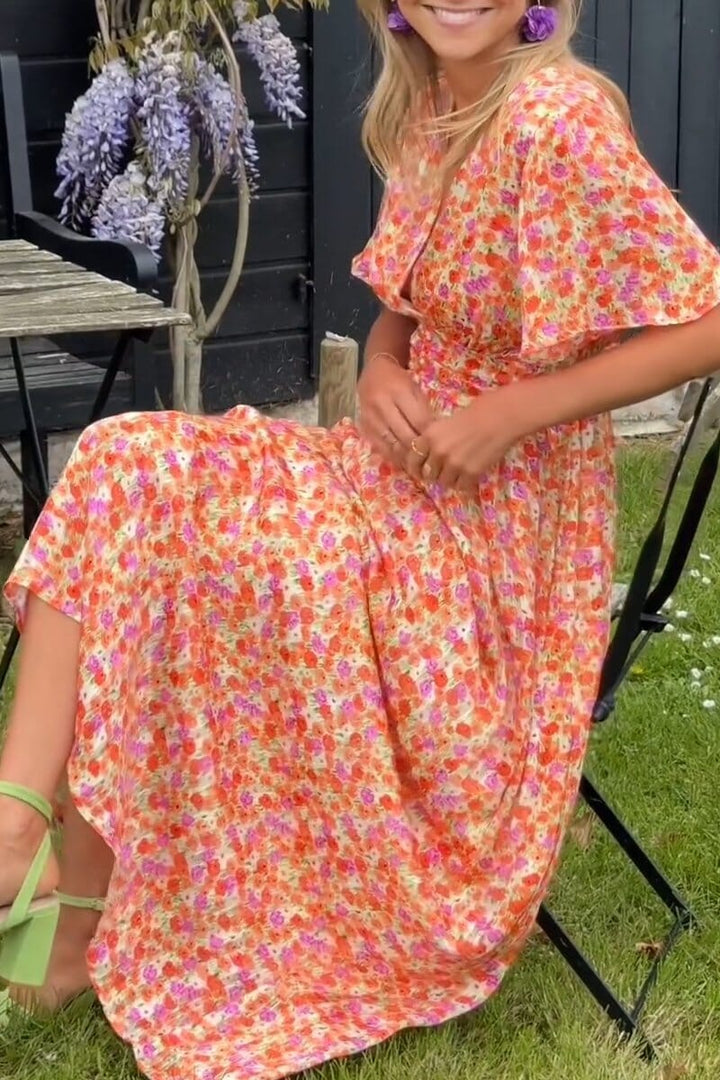 Harper™ | Robe élégante à col en V