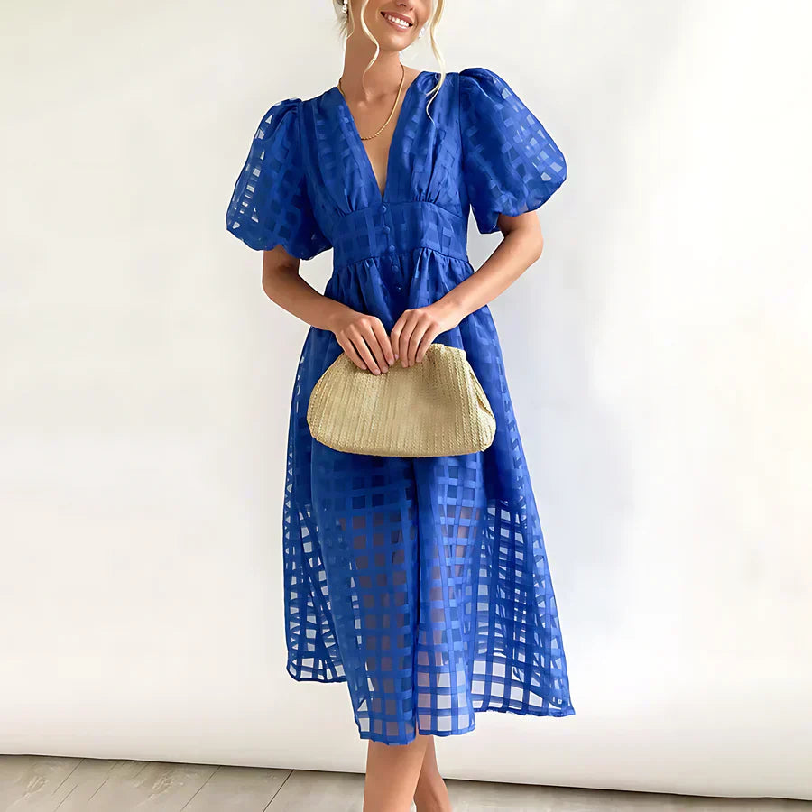 Sophia™ | Robe midi romantique