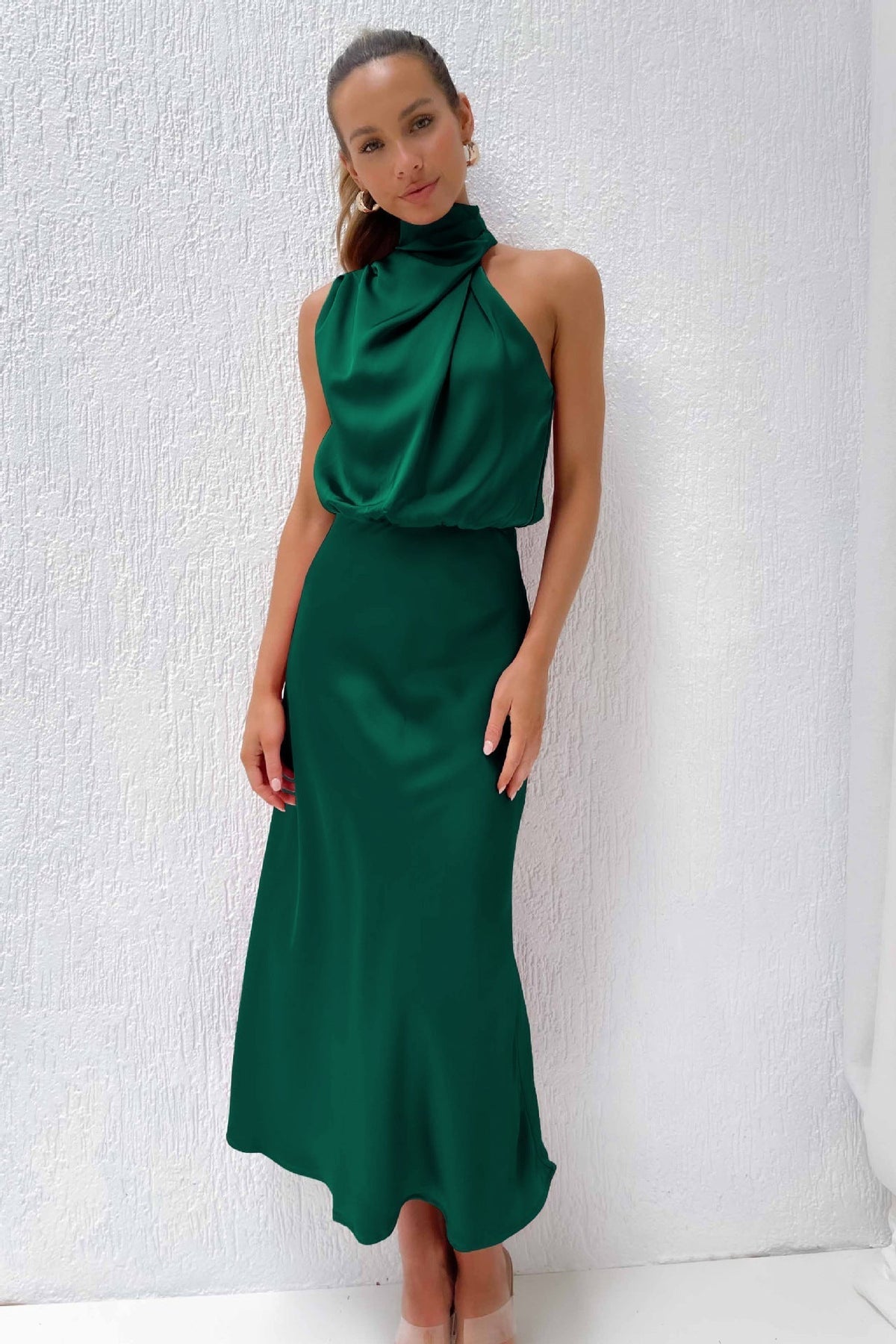 Violet™ | Robe drapée Sahara