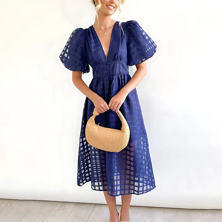 Sophia™ | Robe midi romantique