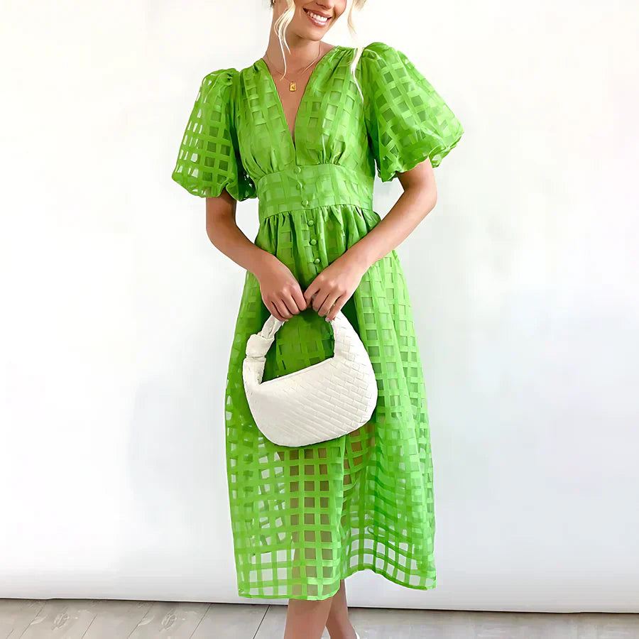Sophia™ | Robe midi romantique