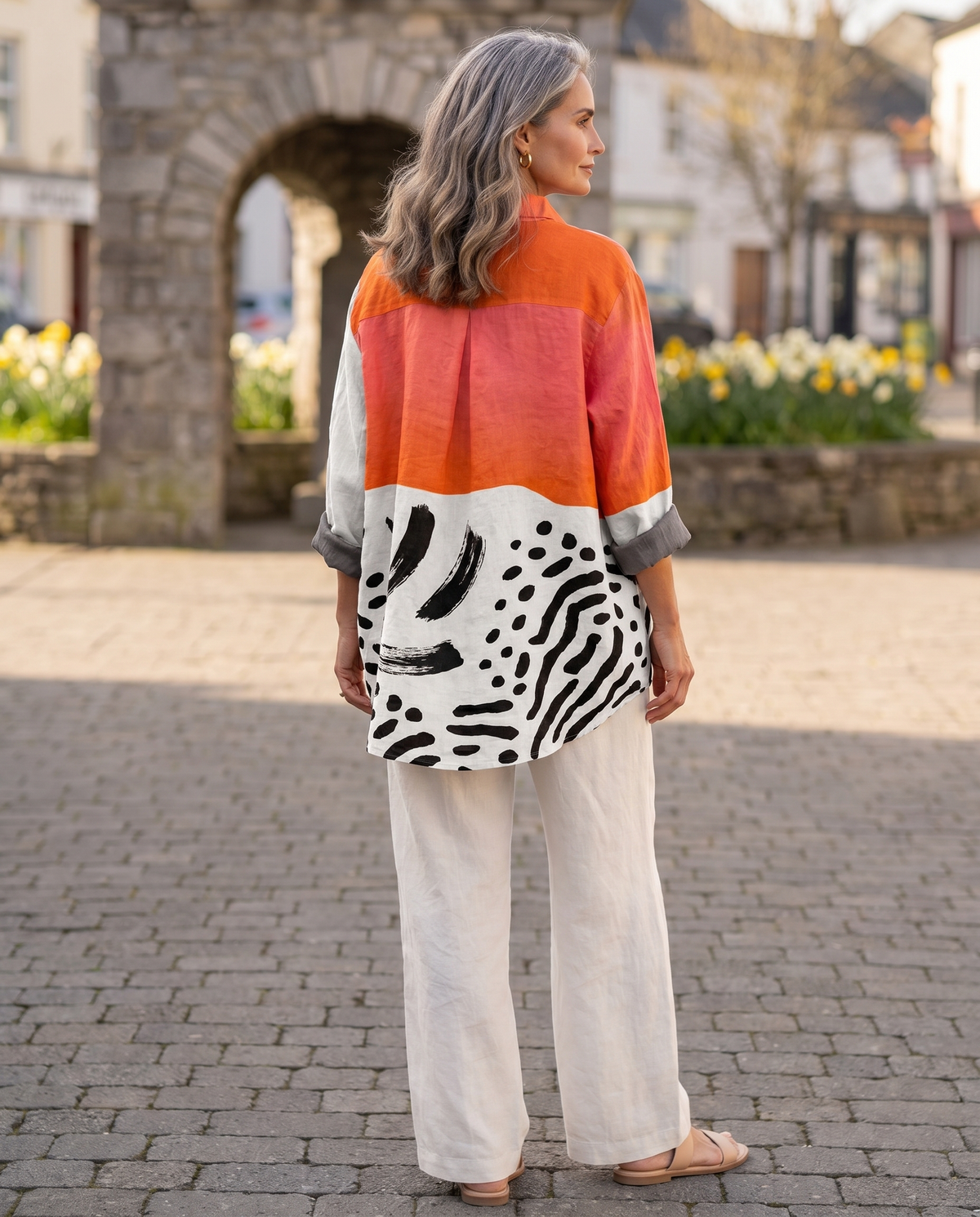 Melinda™ |  Blouse de printemps élégante