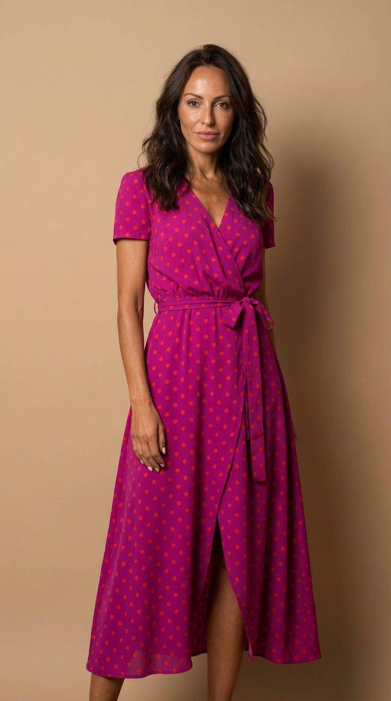 Charlotte™ | Robe portefeuille élégante